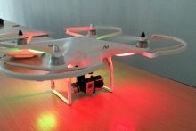 Беспилотный летательный аппарат для студенческой телестудии куплен еще до кризиса. Используется в подготовке различных клипов и сюжетов.